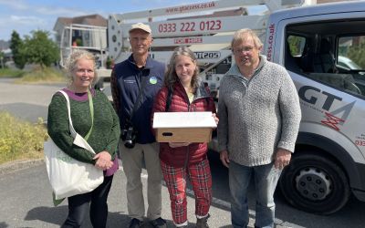 Nest boxes installed in Malvern Vale to help threatened bird species